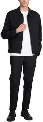 Theory 素色黑色拉鍊長袖外套 O0377401-001 Purchase Theory 素色黑色拉鍊長袖外套 O0377401-001