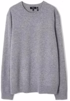 Theory Solid Color Crewneck Sweatshirt Gray Casual Long Sleeve N0888704-XMB Theory Solid Color Crewneck Sweatshirt Gray Casual Long Sleeve N0888704-XMB