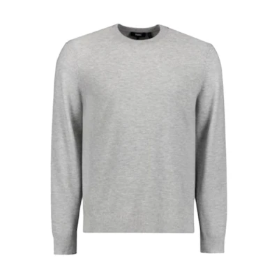 Theory Solid Color Crewneck Sweatshirt Grey N018670-3B2E