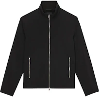 Theory Solid Color Fleece-Lined Zip-Up Jacket M1077408-001 Theory Solid Color Fleece-Lined Zip-Up Jacket M1077408-001