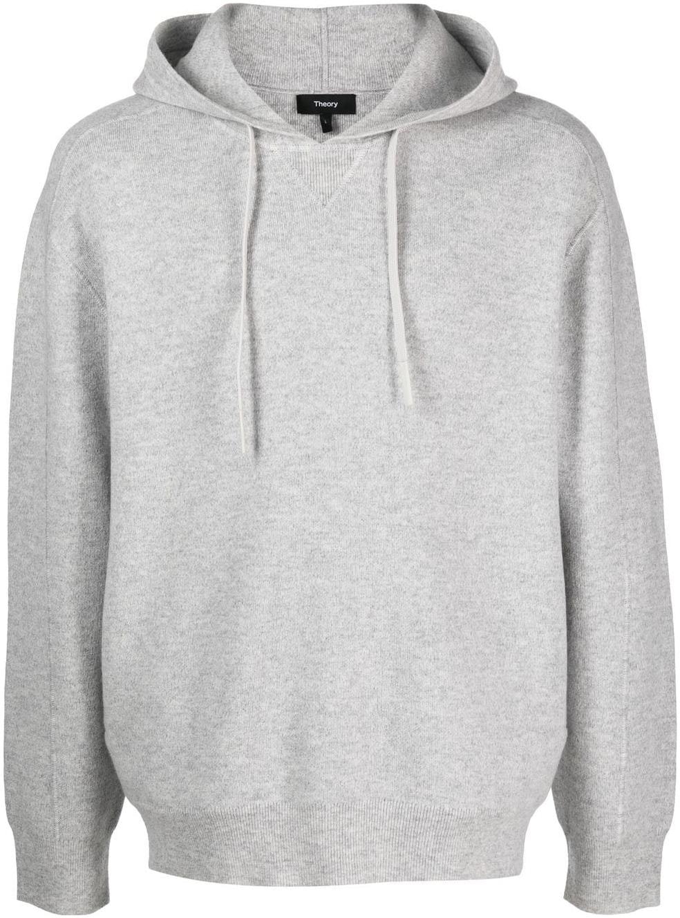 theory-solid-color-gray-hoodie-long-sleeve-pullover-m0881736-buy