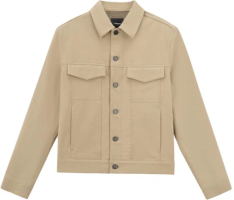Theory Solid Color Single-Breasted Workwear Jacket Brown M0274406-3-E0L Buy Theory Solid Color Single-Breasted Workwear Jacket Brown M0274406-3-E0L