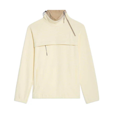 Theory Solid Color Zip-Up Jacket M074503OC2W-CREA