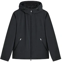 Theory Solid Color Zip-Up Straight-Cut Hoodie Jacket L0975430-A00 Theory Solid Color Zip-Up Straight-Cut Hoodie Jacket L0975430-A00
