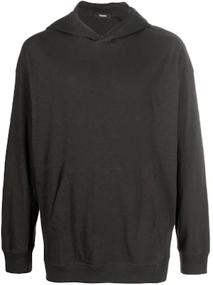 Theory SS22 Oversized Cotton Hoodie Black Long-Sleeve Sweatshirt M0394503 Buy Theory SS22 Oversized Cotton Hoodie Black Long-Sleeve Sweatshirt M0394503