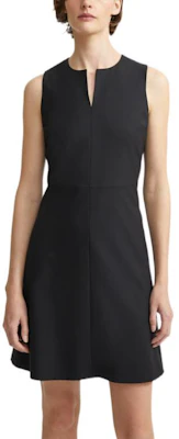 THEORY SS22 无袖纯色连衣裙 黑色 M0101615-001 Lookbook THEORY SS22 无袖纯色连衣裙 黑色 M0101615-001