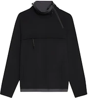 Theory SS23 Black Solid Color High Neck Long Sleeve Sweatshirt M074503O-001 Theory SS23 Black Solid Color High Neck Long Sleeve Sweatshirt M074503O-001