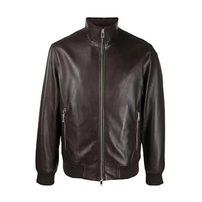 Theory SS23 Black Solid Color Zip-Up Long Sleeve Jacket M0870408-D2D
