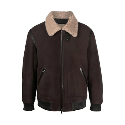 Theory SS23 Brown Single-Breasted Long-Sleeve Jacket for Men with Pockets M0970416-0XE