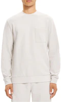 Theory SS23 Solid Color Cotton Blend Crewneck Long-Sleeve Sweatshirt N054515R Theory SS23 Solid Color Cotton Blend Crewneck Long-Sleeve Sweatshirt N054515R