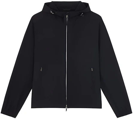 Theory SS23 Solid Color Zip-Up Hoodie Jacket - Black N0197409 Buy Theory SS23 Solid Color Zip-Up Hoodie Jacket - Black N0197409