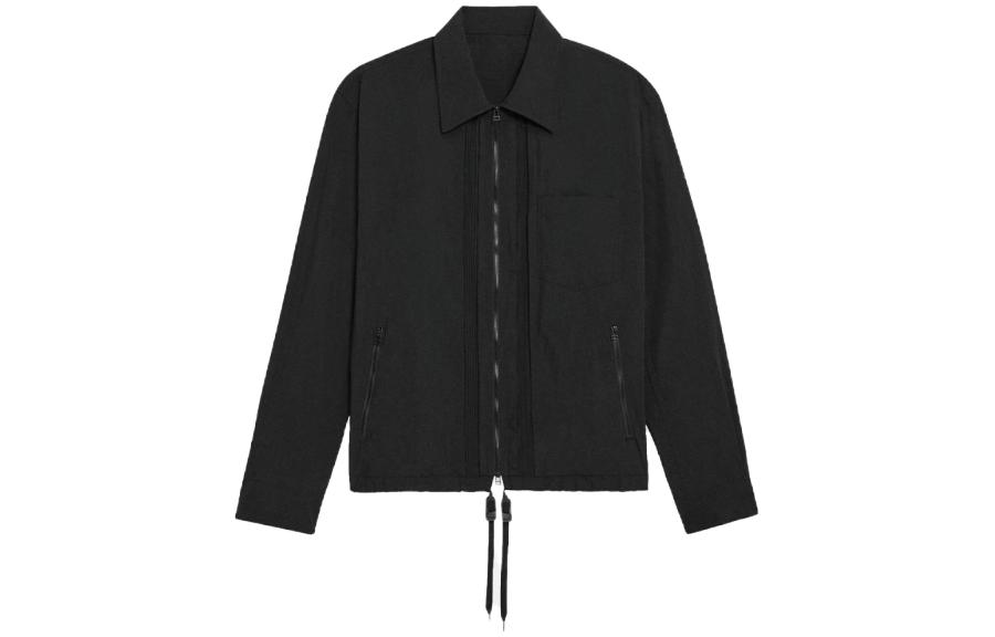 Theory Theory Designer Collaboration Black Zip-Up Jacket for Men N037408O-1