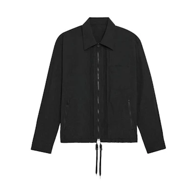 Theory Theory Designer Collaboration Black Zip-Up Jacket for Men N037408O-1
