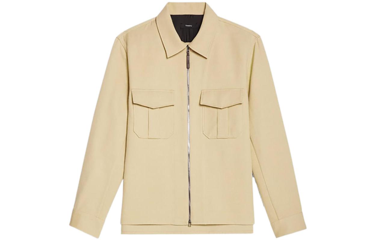 Theory Lucas Collaboration Zip Jacket – Off-White M074502O-C2W