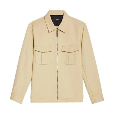 Theory Lucas Collaboration Zip Jacket – Off-White M074502O-C2W