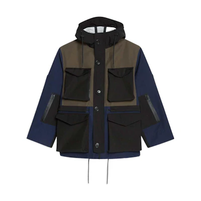 Theory X Lucas FW22 Multi-Pocket Hooded Jacket Men Military Green M075406OQ1G-MULTI