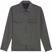 Theory x Lucas FW22 Solid Collar Pocket Jacket Green Gray M074502O-0L0 Theory x Lucas FW22 Solid Collar Pocket Jacket Green Gray M074502O-0L0