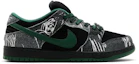 Buy THERE Skateboards x Nike Dunk Low SB ''Noir Gorge Vert'' HF7743-001