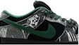 Lookbook THERE Skateboards x Nike Dunk Low SB ''Noir Gorge Vert'' HF7743-001