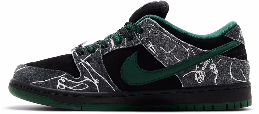 THER Skateboards x Nike Dunk Low SB '黑色峡谷绿' HF7743-001 Lookbook THER Skateboards x Nike Dunk Low SB '黑色峡谷绿' HF7743-001
