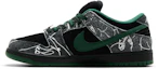 Shop THERE Skateboards x Nike Dunk Low SB ''Noir Gorge Vert'' HF7743-001