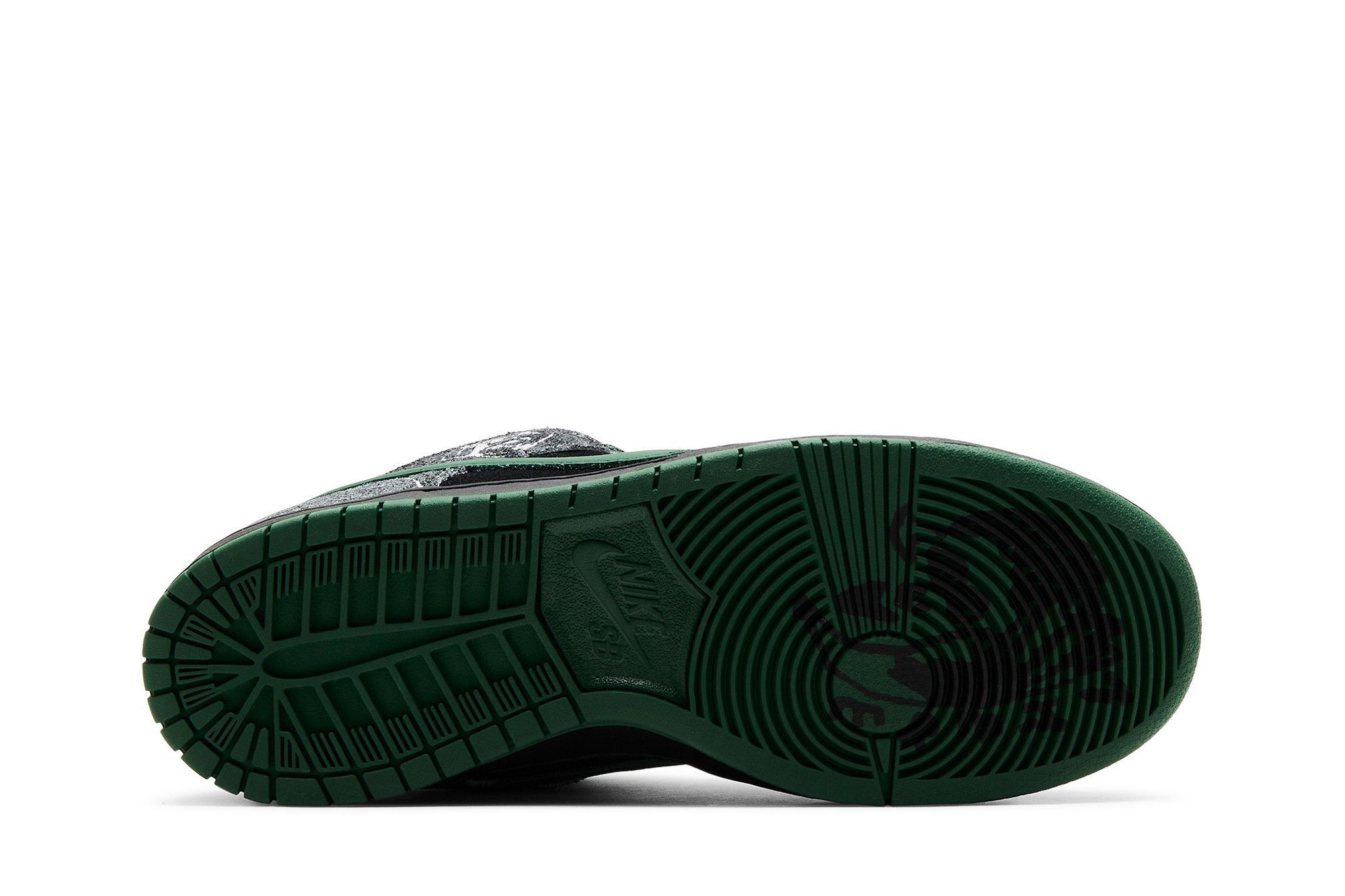 Purchase THERE Skateboards x Nike Dunk Low SB ''Noir Gorge Vert'' HF7743-001