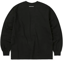 Lookbook Thisisneverthat (SS25) T-Logo Long Sleeve Tee Black TN250TTSLT01BLK