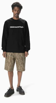 Thisisneverthat (SS25) T-Logo Long Sleeve Tee Black TN250TTSLT01BLK Shop Thisisneverthat (SS25) T-Logo Long Sleeve Tee Black TN250TTSLT01BLK