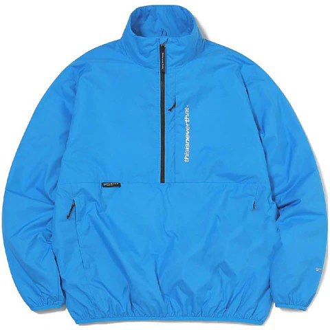 thisisneverthat-aqua-blue-half-zip-pullover-sweatshirt-with-letter-print-4392173731938