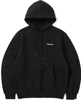thisisneverthat Basic T-Logo Hoodie Black Unisex Drawstring Hoodie Black TN223TSWHO16-BLK thisisneverthat Basic T-Logo Hoodie Black Unisex Drawstring Hoodie Black TN223TSWHO16-BLK