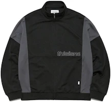 thisisneverthat Black Letter Print Track Jacket 4338737905762-001 thisisneverthat Black Letter Print Track Jacket 4338737905762-001