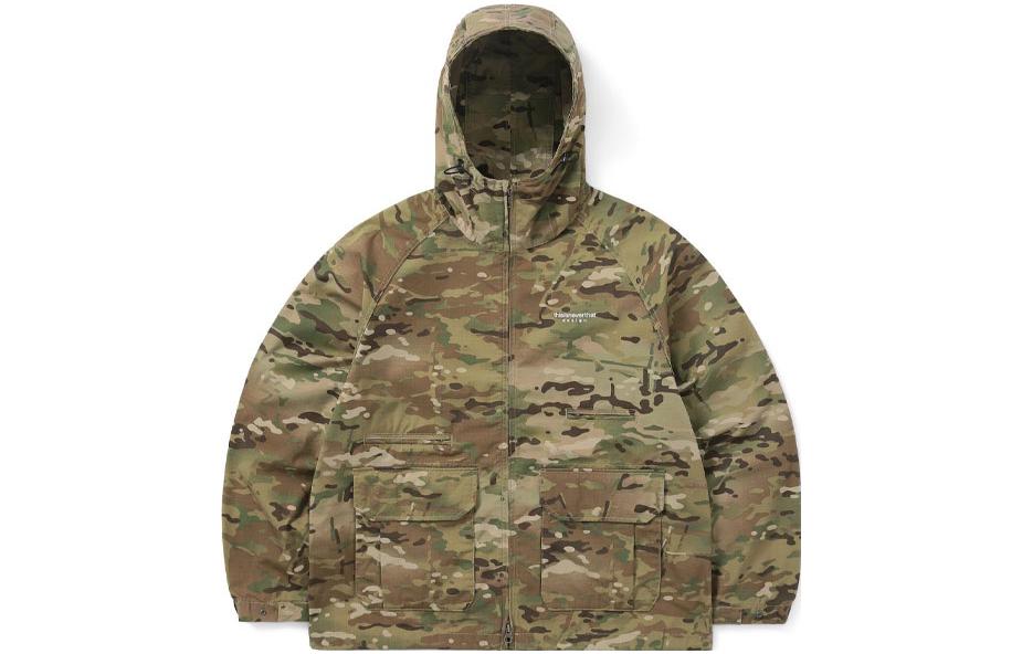 thisisneverthat Camouflage Hooded Zip-Up Jacket Camo TN231WOWLS13