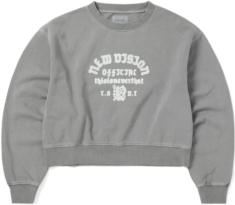 Sudadera Unisex thisisneverthat Cracked Logo Crewneck. TN233TSWCW05DRG Buy Sudadera Unisex thisisneverthat Cracked Logo Crewneck. TN233TSWCW05DRG