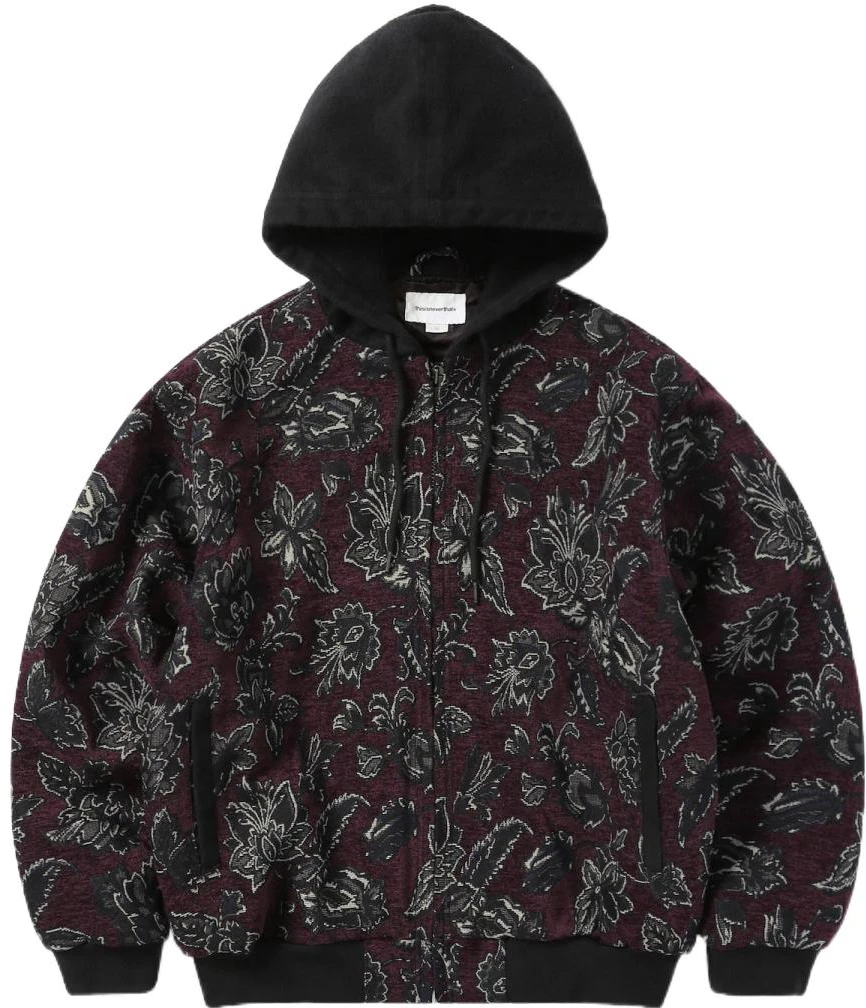 thisisneverthat-fw-22-floral-print-hooded-jacket-unisex-dark-purple-red-tn-223-wowhs-01-bu