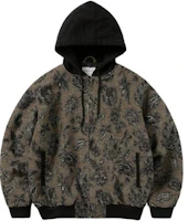 thisisneverthat FW22 Floral Print Hoodie Jacket Unisex Yellow/Black. TN223WOWHS01KH thisisneverthat FW22 Floral Print Hoodie Jacket Unisex Yellow/Black. TN223WOWHS01KH