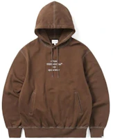 thisisneverthat FW22 Letter Logo Pullover Hoodie Brown (). TN223TSWHO12BR thisisneverthat FW22 Letter Logo Pullover Hoodie Brown (). TN223TSWHO12BR