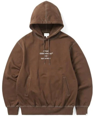 thisisneverthat FW22 Hoodie Logo Letter Pullover Coklat. TN223TSWHO12BR Buy thisisneverthat FW22 Hoodie Logo Letter Pullover Coklat. TN223TSWHO12BR