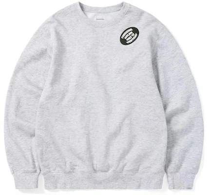 thisisneverthat FW22 椭圆标长袖套头衫卫衣 浅灰色 男款 TN223TSWCW02LHG Buy thisisneverthat FW22 椭圆标长袖套头衫卫衣 浅灰色 男款 TN223TSWCW02LHG