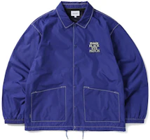 thisisneverthat FW22 Solid Color Button-Up Jacket Blue ( Long Sleeve) TNT2022100802 thisisneverthat FW22 Solid Color Button-Up Jacket Blue ( Long Sleeve) TNT2022100802
