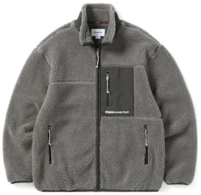 Chaqueta Zip-Up Cuello Alto con Bolsillos FW22 thisisneverthat - Gris Carbón TN223BOWHS01CH Buy Chaqueta Zip-Up Cuello Alto con Bolsillos FW22 thisisneverthat - Gris Carbón TN223BOWHS01CH
