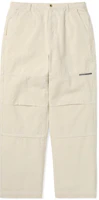 Thisisneverthat FW23 Khaki Colorblock Straight-Leg Pants TN233WPACP03NAT Thisisneverthat FW23 Khaki Colorblock Straight-Leg Pants TN233WPACP03NAT