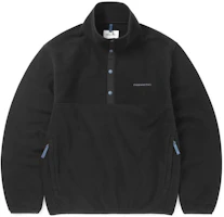 thisisneverthat FW23 Colorblock Logo Long Sleeve Sweatshirt Unisex BLACK TN233FTOLP01BLK thisisneverthat FW23 Colorblock Logo Long Sleeve Sweatshirt Unisex BLACK TN233FTOLP01BLK