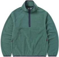 thisisneverthat FW23 Colorblock Logo Long Sleeve Sweatshirt Unisex Green TN233FTOLP01GRN thisisneverthat FW23 Colorblock Logo Long Sleeve Sweatshirt Unisex Green TN233FTOLP01GRN