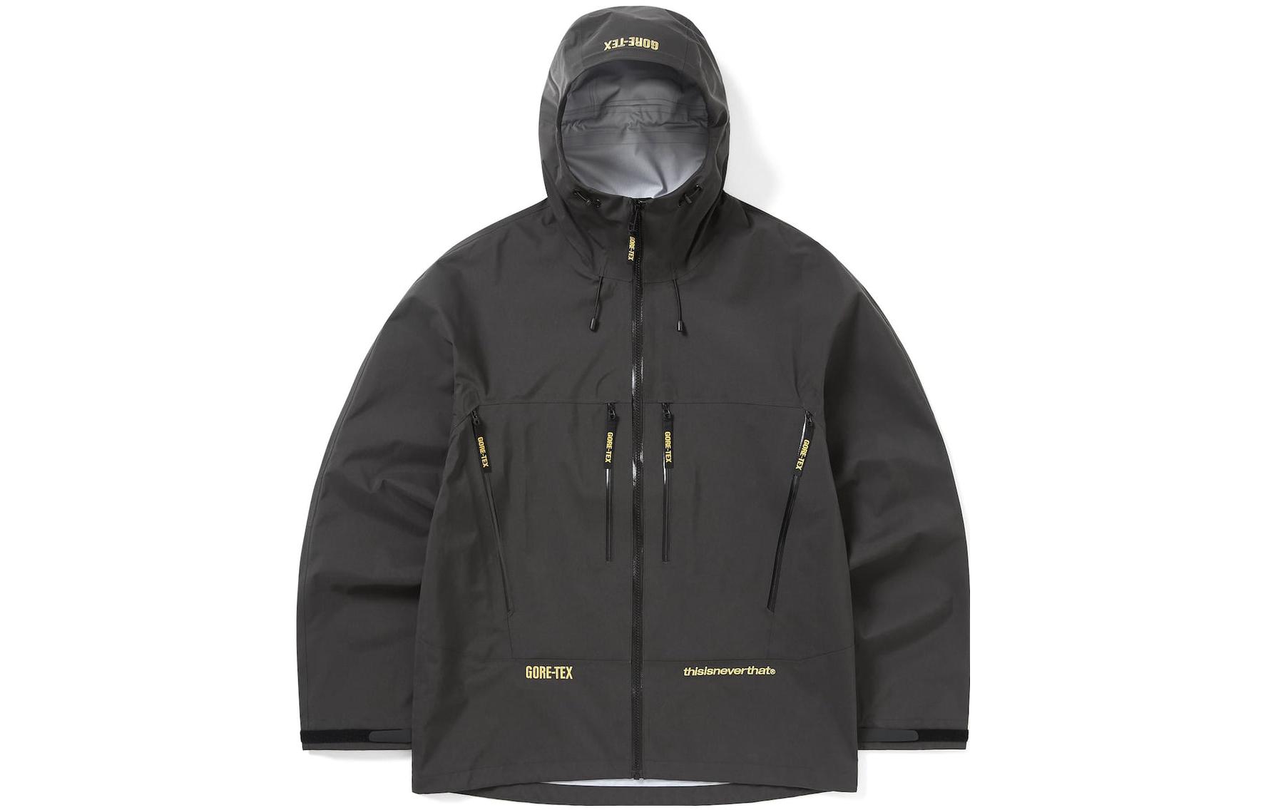 thisisneverthat FW23 GORE-TEX Waterproof Windproof Breathable Hooded Jacket Unisex TN233GOWLS01