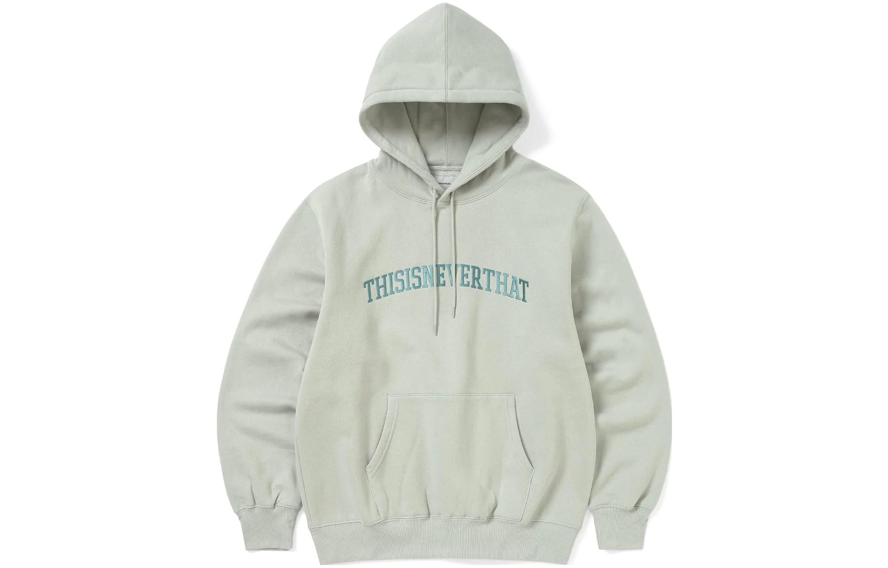 thisisneverthat FW23 Logo Embroidered Pullover Hoodie Unisex TN230TSWHO03