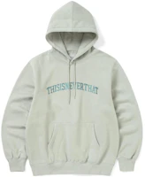 thisisneverthat FW23 Logo Embroidered Pullover Hoodie Unisex TN230TSWHO03 thisisneverthat FW23 Logo Embroidered Pullover Hoodie Unisex TN230TSWHO03