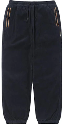 Thisisneverthat FW23 Navy Corduroy Track Pants Unisex Joggers with Drawstring. TN233WPAOP02NAV Buy Thisisneverthat FW23 Navy Corduroy Track Pants Unisex Joggers with Drawstring. TN233WPAOP02NAV