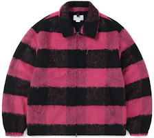 thisisneverthat FW23 Pink Plaid Zip-Up Relaxed Jacket Unisex. TN233ROWLS01PNK thisisneverthat FW23 Pink Plaid Zip-Up Relaxed Jacket Unisex. TN233ROWLS01PNK
