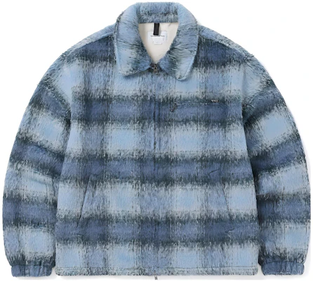 thisisneverthat FW23 格纹拉链休闲宽松夹克 男女款 蓝色 TN233ROWLS01BLU Buy thisisneverthat FW23 格纹拉链休闲宽松夹克 男女款 蓝色 TN233ROWLS01BLU