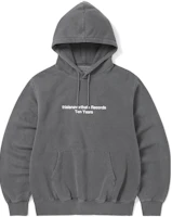 thisisneverthat FW23 Ten Years Records Hoodie Charcoal Gray Unisex Pullover TN233TSWHO04CHA thisisneverthat FW23 Ten Years Records Hoodie Charcoal Gray Unisex Pullover TN233TSWHO04CHA